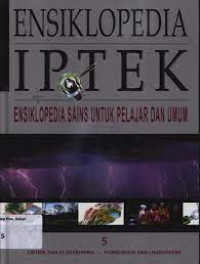 Image of ENSIKLOPEDIA IPTEK JILID 5 KONSERVASI DAN LINGKUNGAN