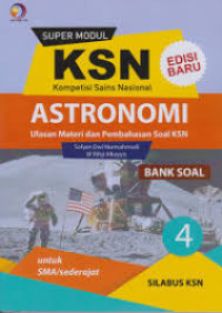 Image of KSN ASTRONOMI 4 BANK SOAL ASTRONOMI