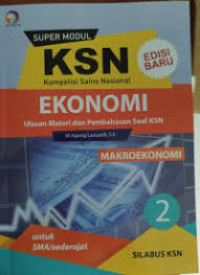 Image of KSN EKONOMI 2 MAKROEKONOMI